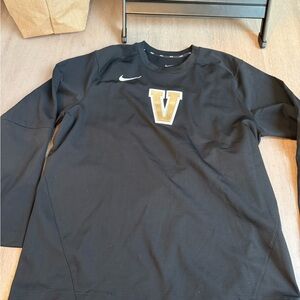 Nike Black Shirt with Gold Accents